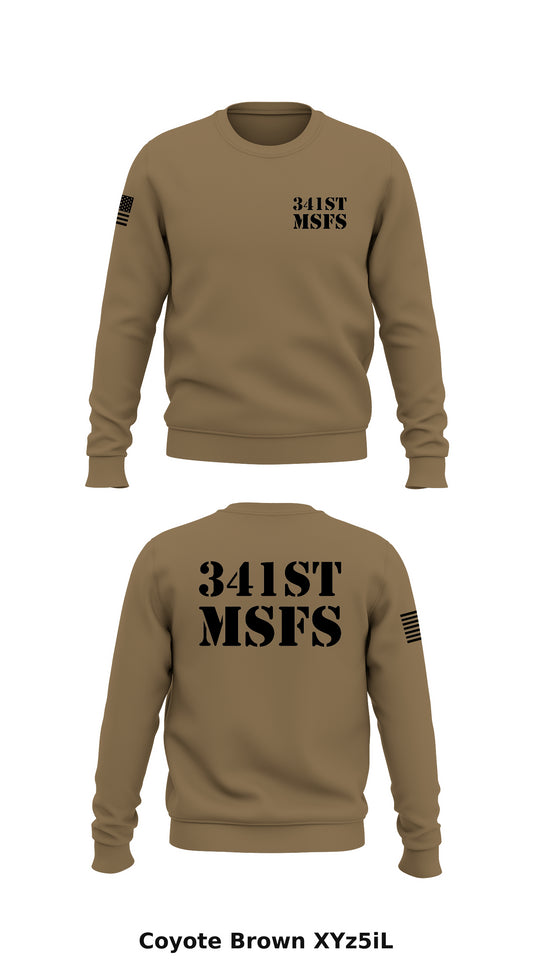 341st msfs Store 1 Core Men's Crewneck Performance Sweatshirt - XYz5iL