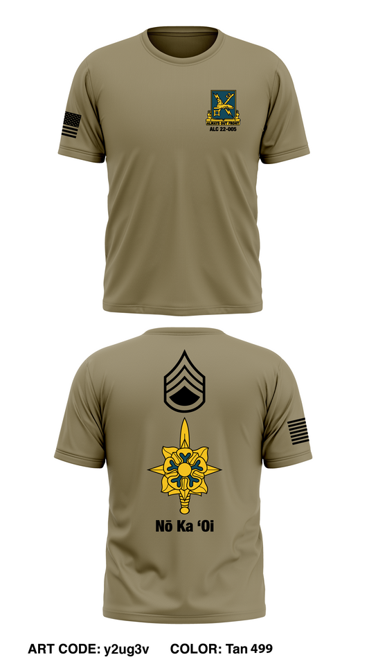 NCOA 5th PLT Store 1 Core Men's SS Performance Tee - y2ug3v