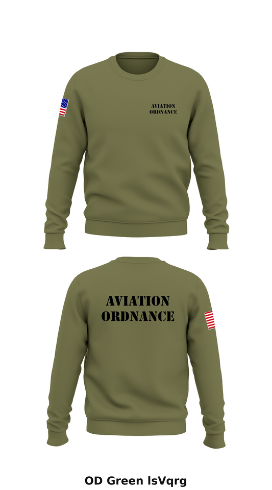Aviation Ordnance  Store 1 Core Men's Crewneck Performance Sweatshirt - lsVqrg