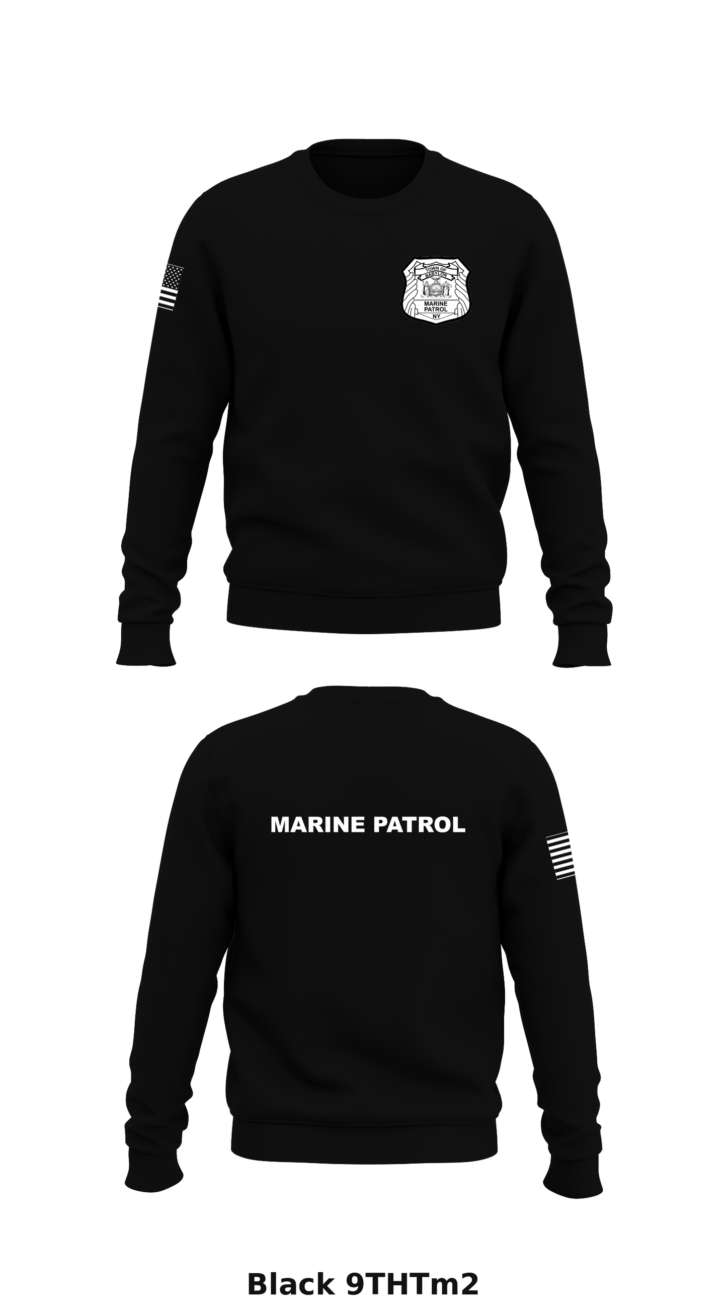 Bay constable Store 1 Core Men's Crewneck Performance Sweatshirt - 9THTm2