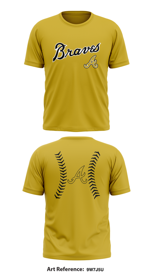Braves Store 1 Core Men's SS Performance Tee - 9w7J5u