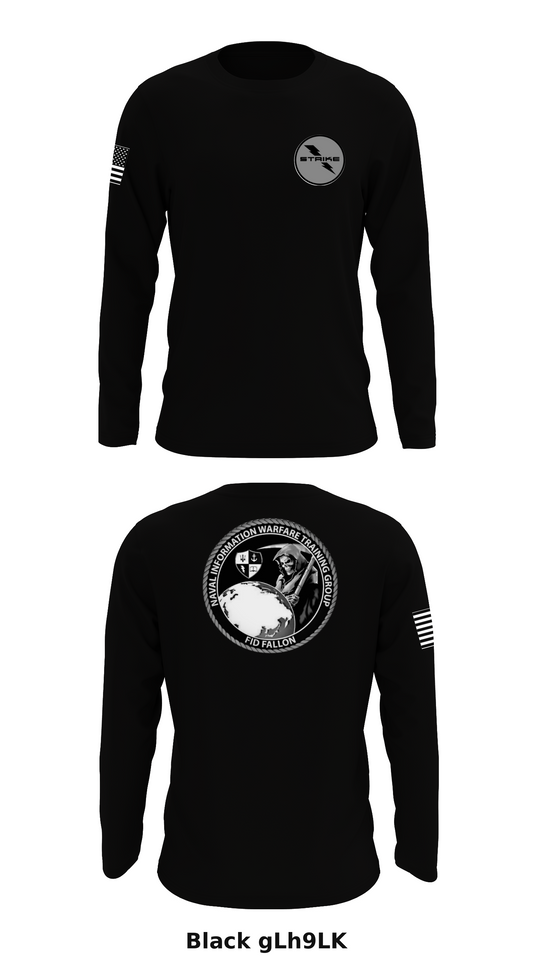 Naval Information Warfare Training Group FID FALLON Store 1 Core Men's LS Performance Tee - gLh9LK