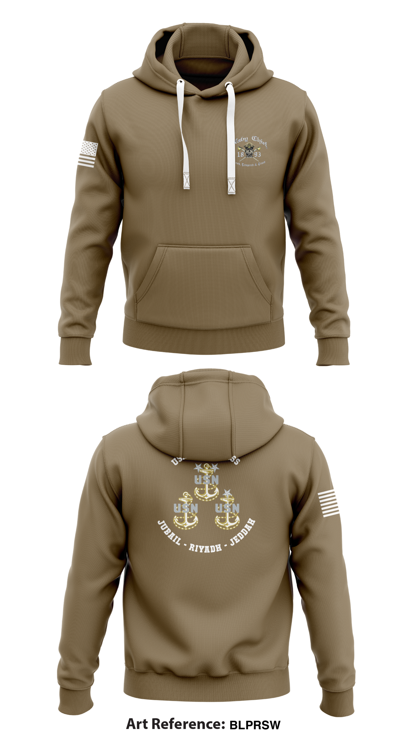 USMTM Saudi Arabia Store 1  Core Men's Hooded Performance Sweatshirt - BLpRsw