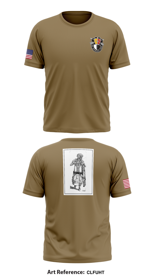 3rd Special Forces Group Store 1 Core Men's SS Performance Tee - CLFuHt