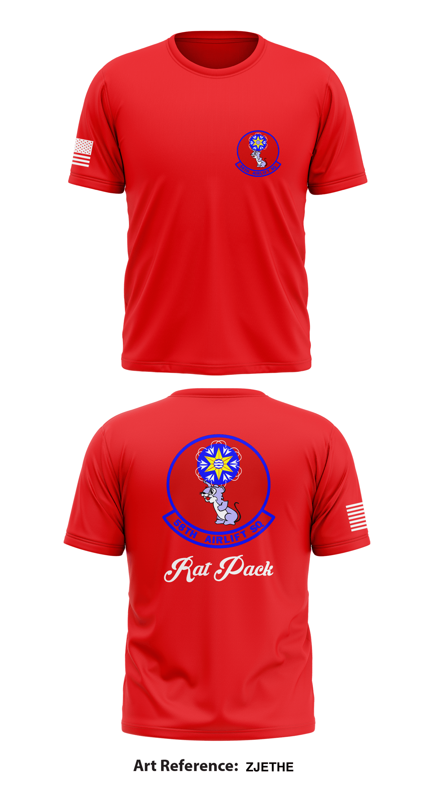 58th AS Store 1 Core Men's SS Performance Tee - zjEtHe