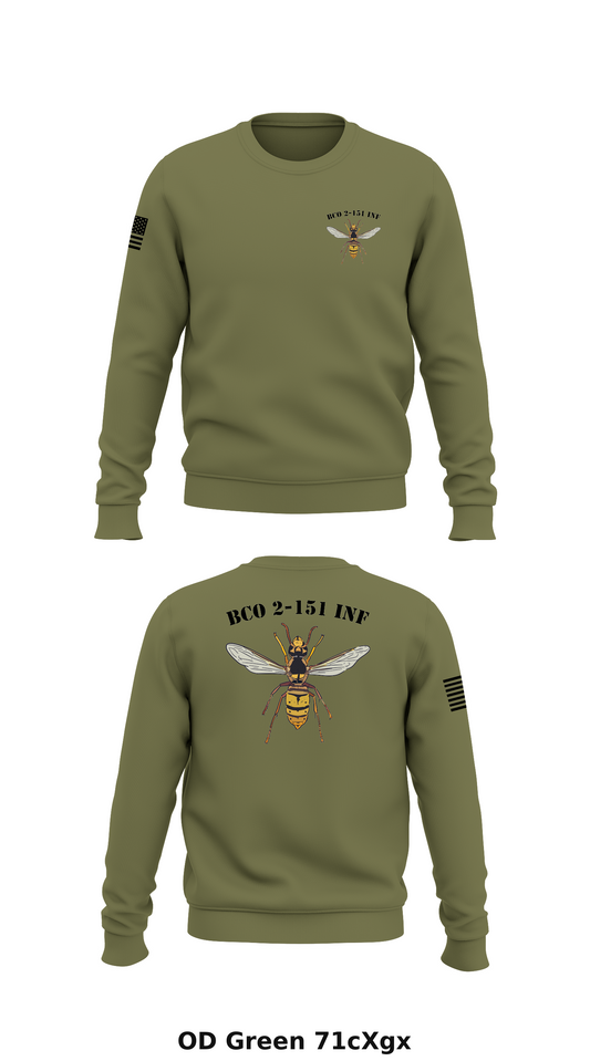 Bco 2-151 INF Store 1 Core Men's Crewneck Performance Sweatshirt - 71cXgx