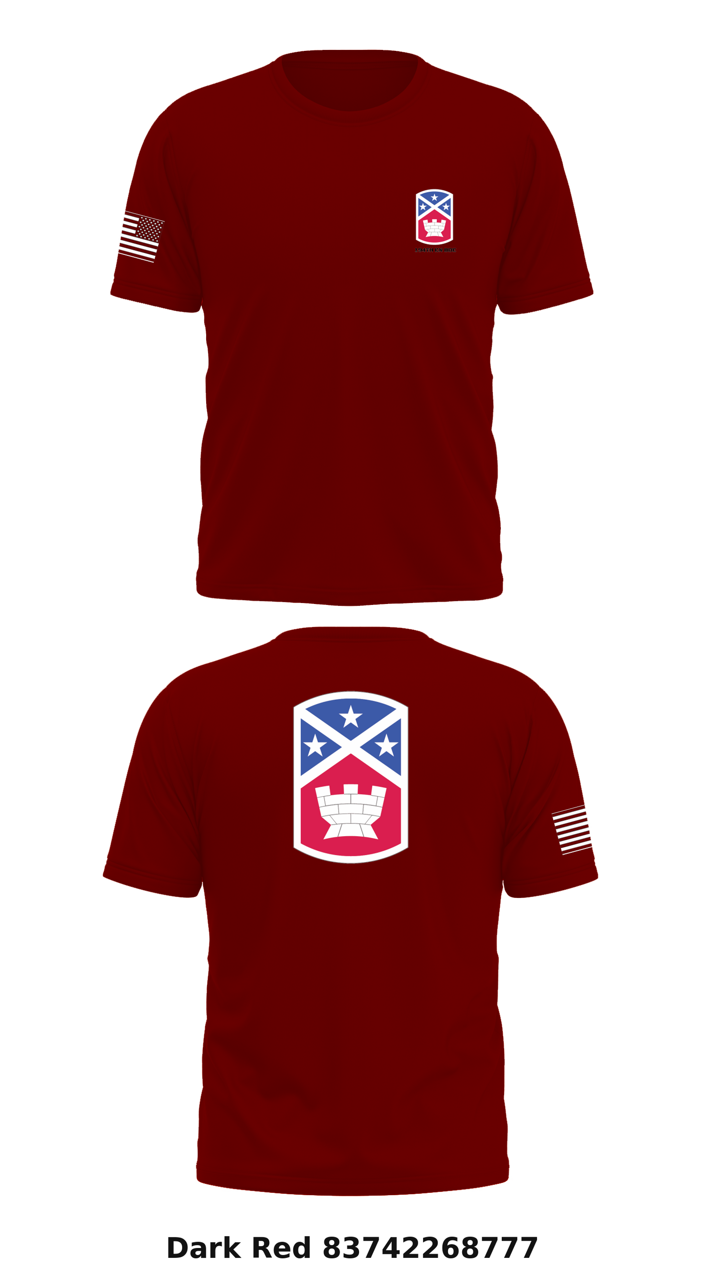 194th EN BDE Store 1 Core Men's SS Performance Tee - 83742268777
