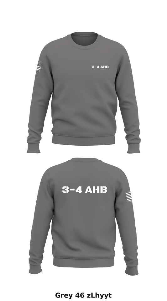 3-4 AHB Store 1 Core Men's Crewneck Performance Sweatshirt - zLhyyt