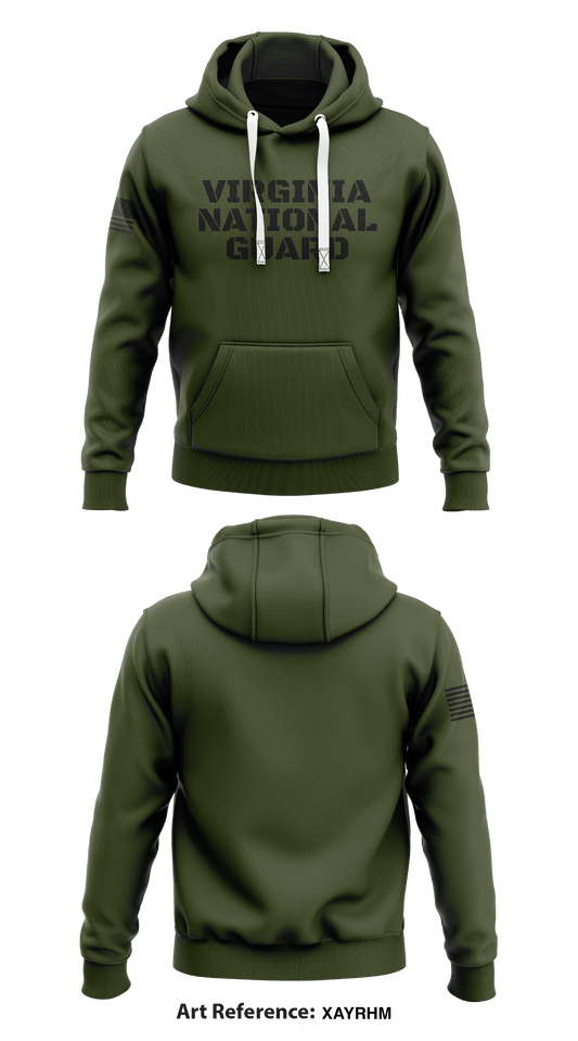 Virginia National Guard Store 1  Core Men's Hooded Performance Sweatshirt - XaYRhm