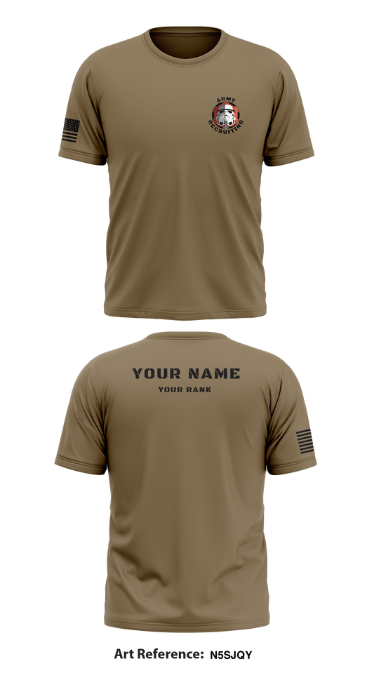Army Recruiting Sioux Falls Store 1 Core Men's SS Performance Tee - n5sJQY