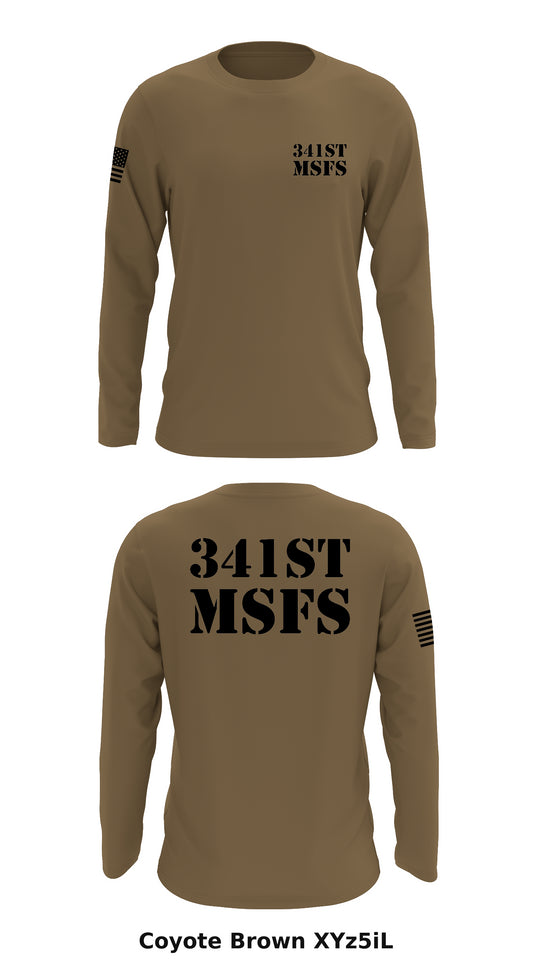 341st msfs Store 1 Core Men's LS Performance Tee - XYz5iL