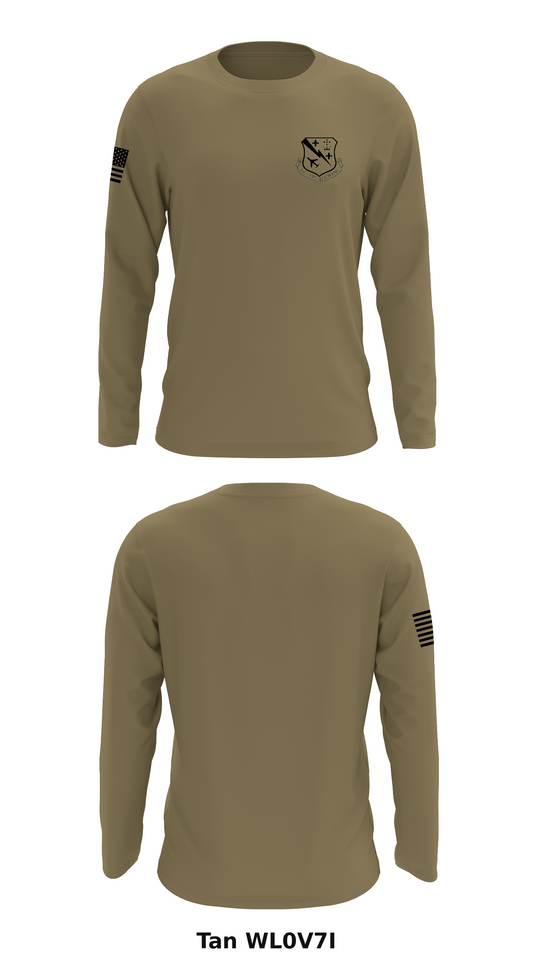 104th Fighter Wing Store 1 Core Men's LS Performance Tee - WL0V7I
