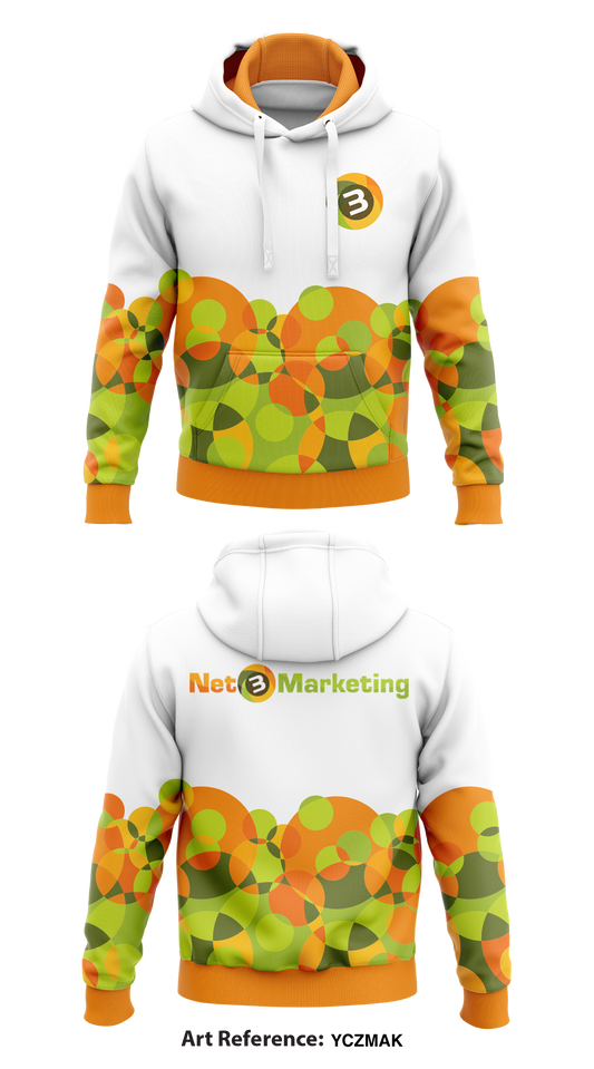 Net 3 Marketing Store 1  Core Men's Hooded Performance Sweatshirt - YcZmAK