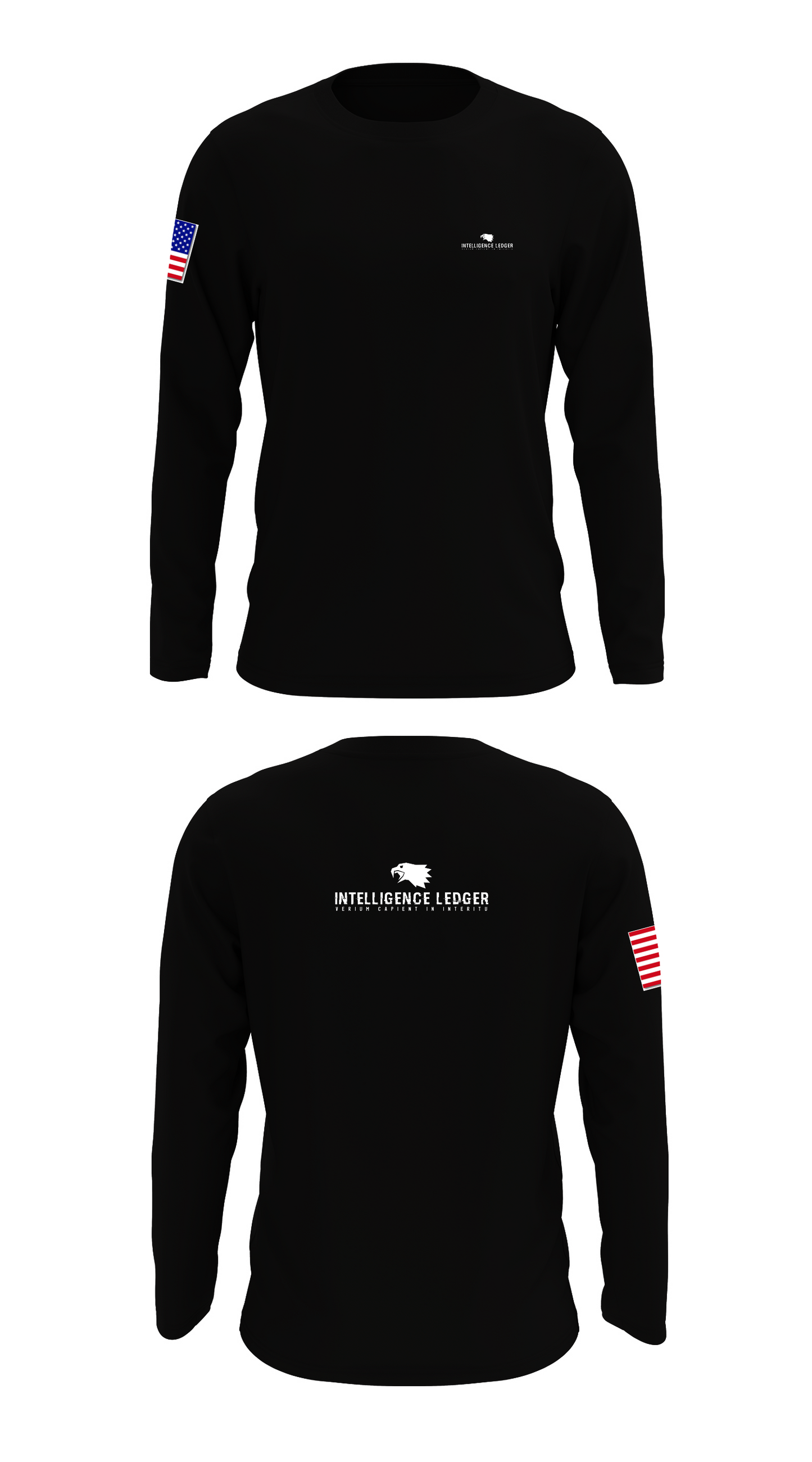 Intelligence Ledger Store 1 Core Men's LS Performance Tee - 57211301498