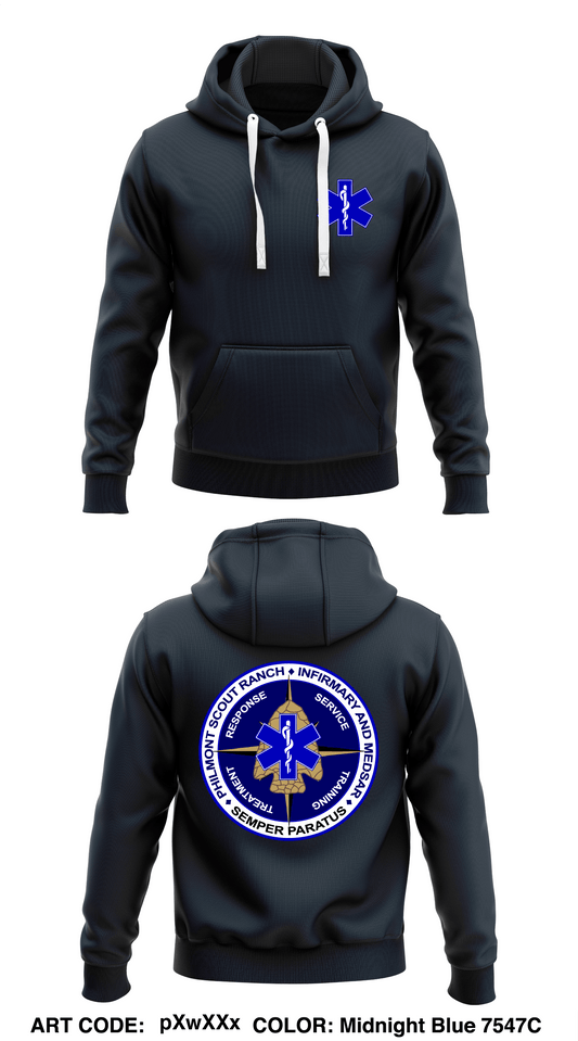 Philmont Scout Ranch Infirmary Store 1  Core Men's Hooded Performance Sweatshirt - pXwXXx