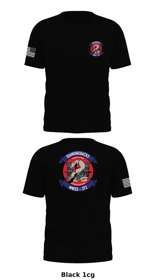 MWSS 372 Store 1 Core Men's SS Performance Tee - 1cg