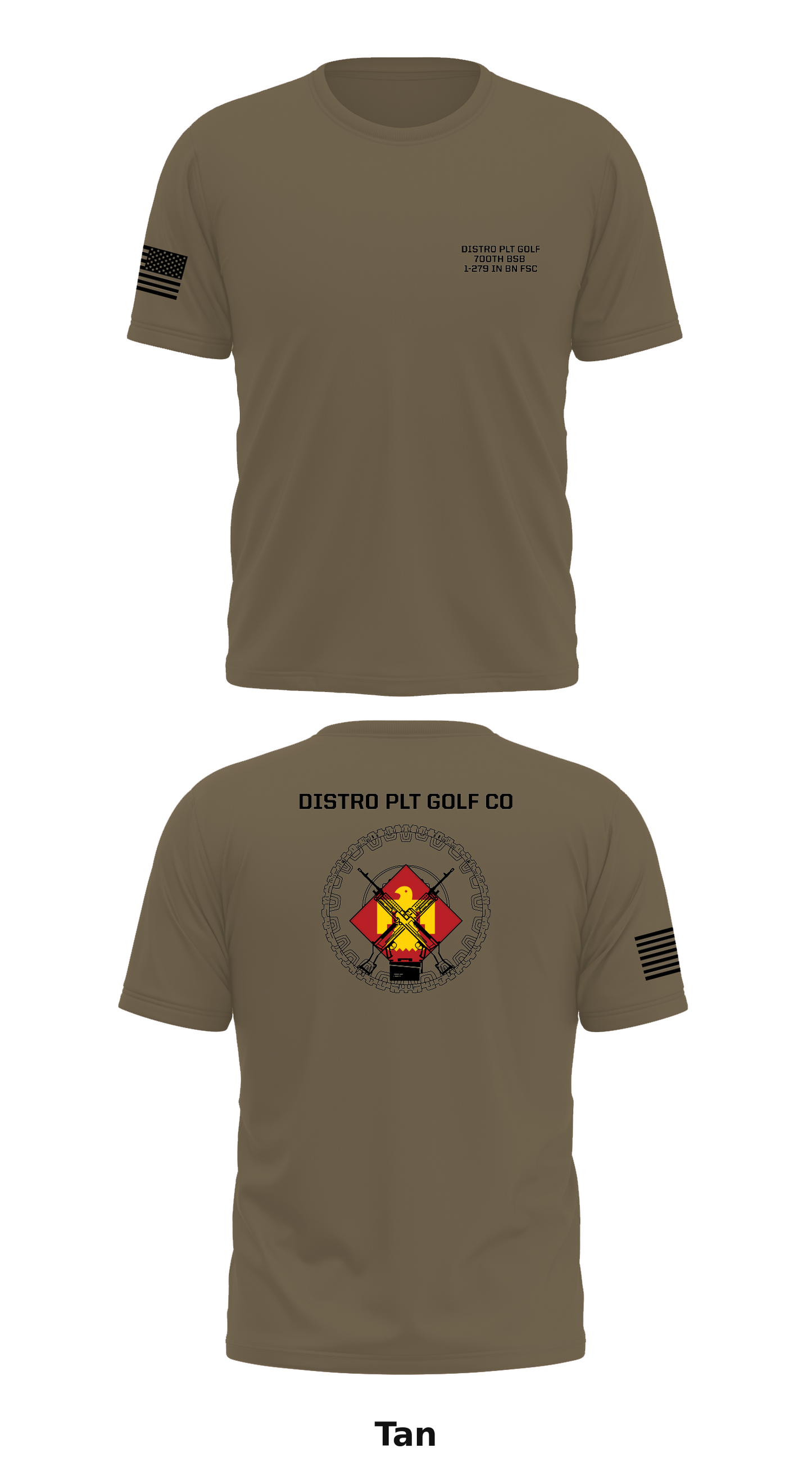 Distro Pl Golf 700th BSB  Store 1 Core Men's SS Performance Tee - 67210513944