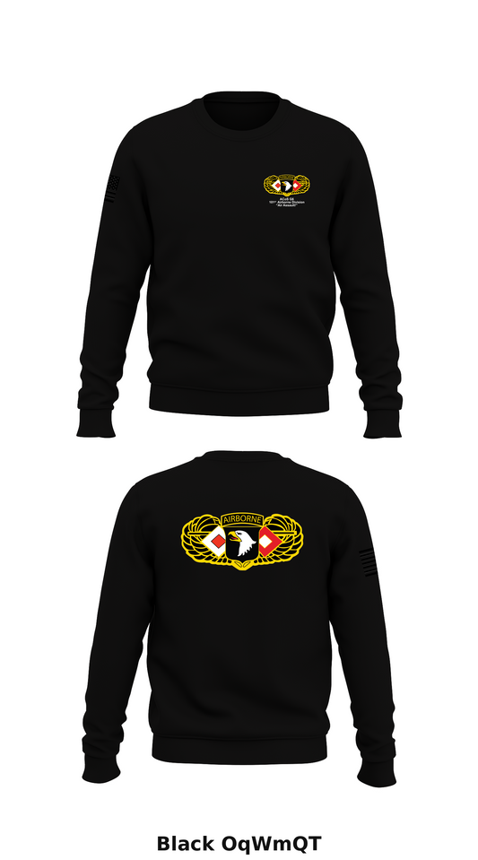 G6, 101st ABN DIV (AASLT) Store 1 Core Men's Crewneck Performance Sweatshirt - OqWmQT