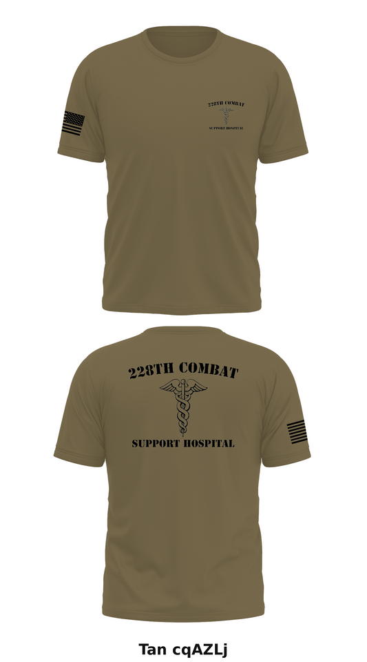 228th Combat Support Hospital Store 1 Core Men's SS Performance Tee - cqAZLj