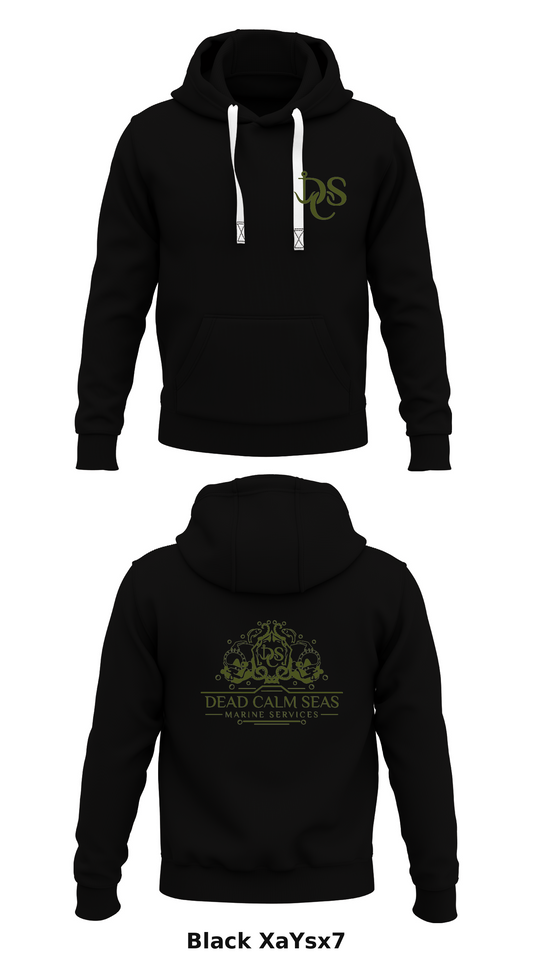 Dead Calm Seas Marine Services  Store 1  Core Men's Hooded Performance Sweatshirt - XaYsx7