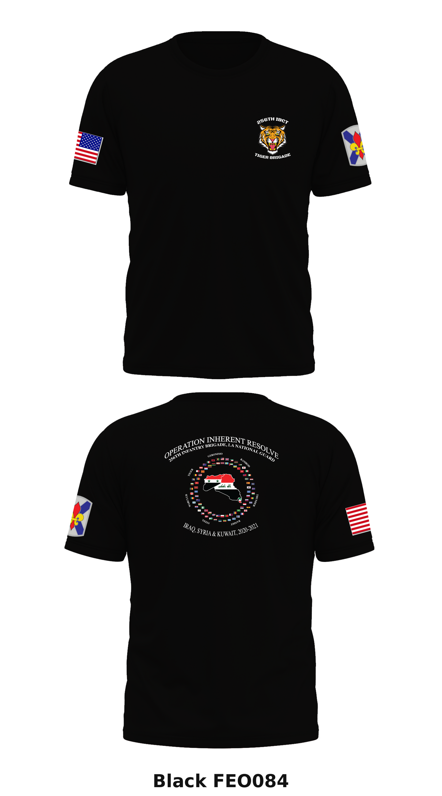 LANG 256th IBCT Store 1 Core Men's SS Performance Tee - FEO084