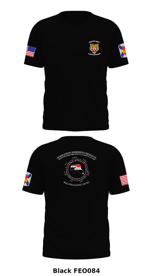 LANG 256th IBCT Store 1 Core Men's SS Performance Tee - FEO084