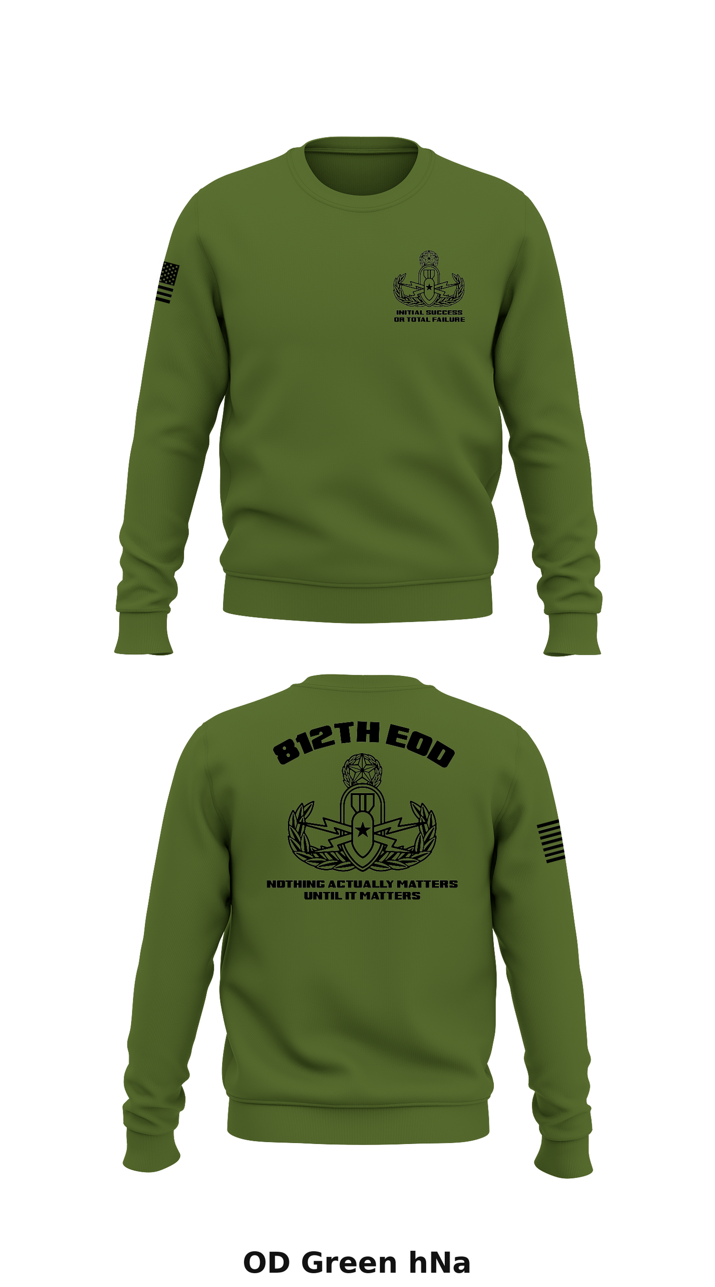 812th EOD Store 1 Core Men's Crewneck Performance Sweatshirt - hNa