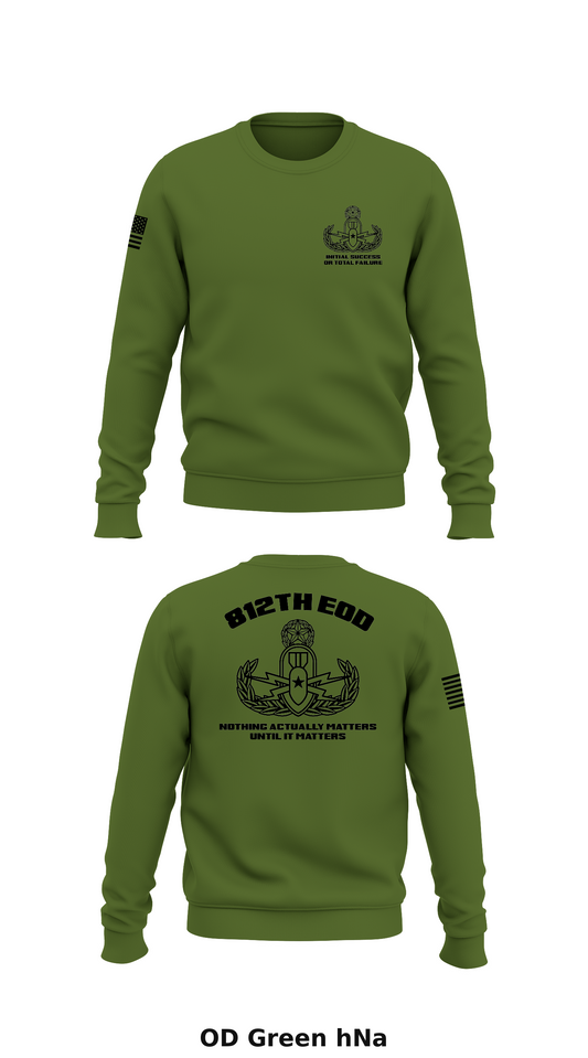 812th EOD Store 1 Core Men's Crewneck Performance Sweatshirt - hNa