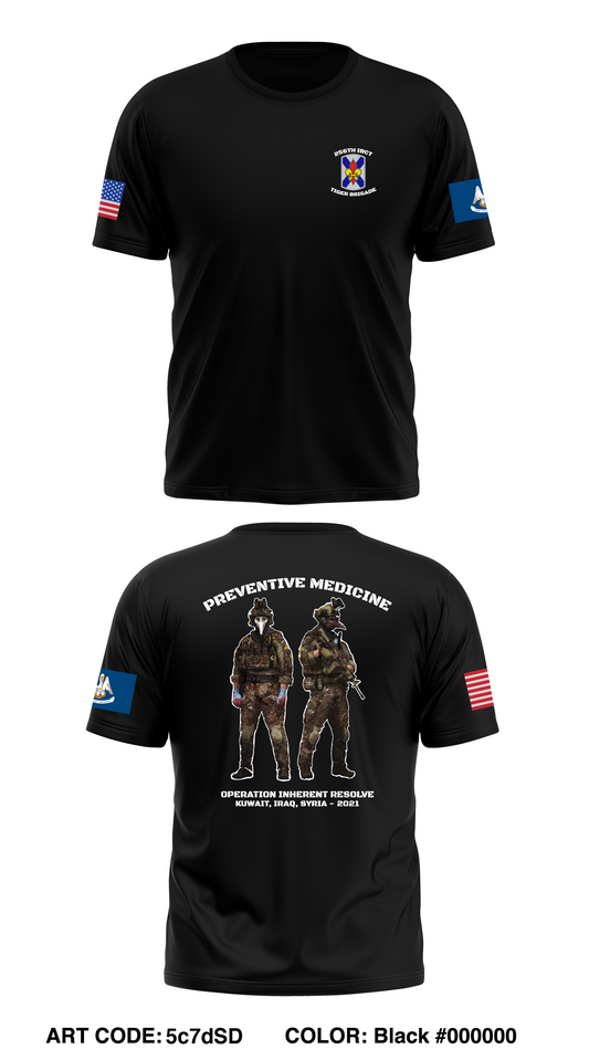 LANG 256th IBCT Store 1 Core Men's SS Performance Tee - 5c7dSD