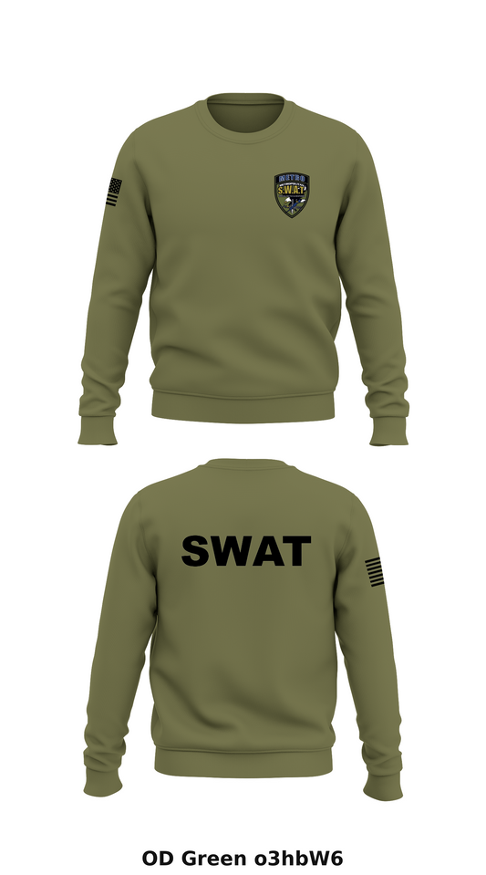 Metro SWAT Store 1 Core Men's Crewneck Performance Sweatshirt - o3hbW6