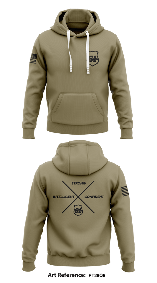 61st ROC Store 1  Core Men's Hooded Performance Sweatshirt - PT28Q6