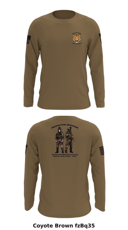 HHC 256th IBCT Store 1 Core Men's LS Performance Tee - fzBq35