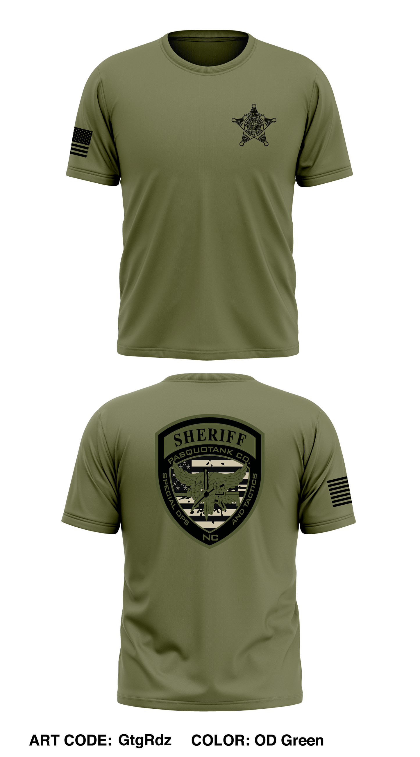 PCSO SO-AT Store 1 Core Men's SS Performance Tee - GtgRdz