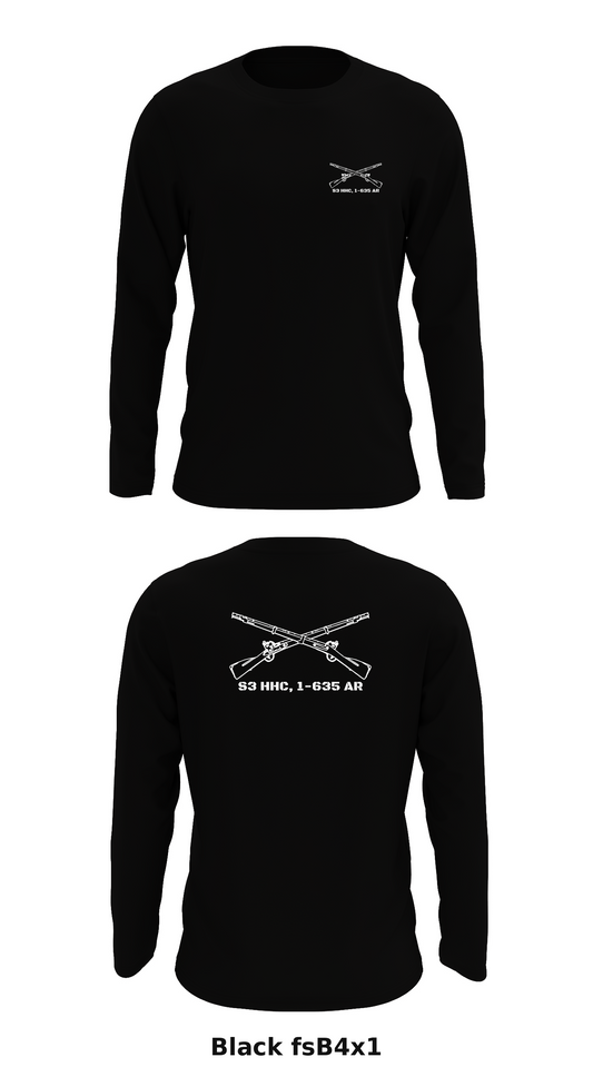 HHC, 1 BN, 635 AR Store 1 Core Men's LS Performance Tee - fsB4x1