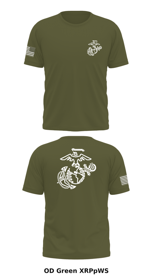 Milton Lewis Young Marines Store 1 Core Men's SS Performance Tee - XRPpWS
