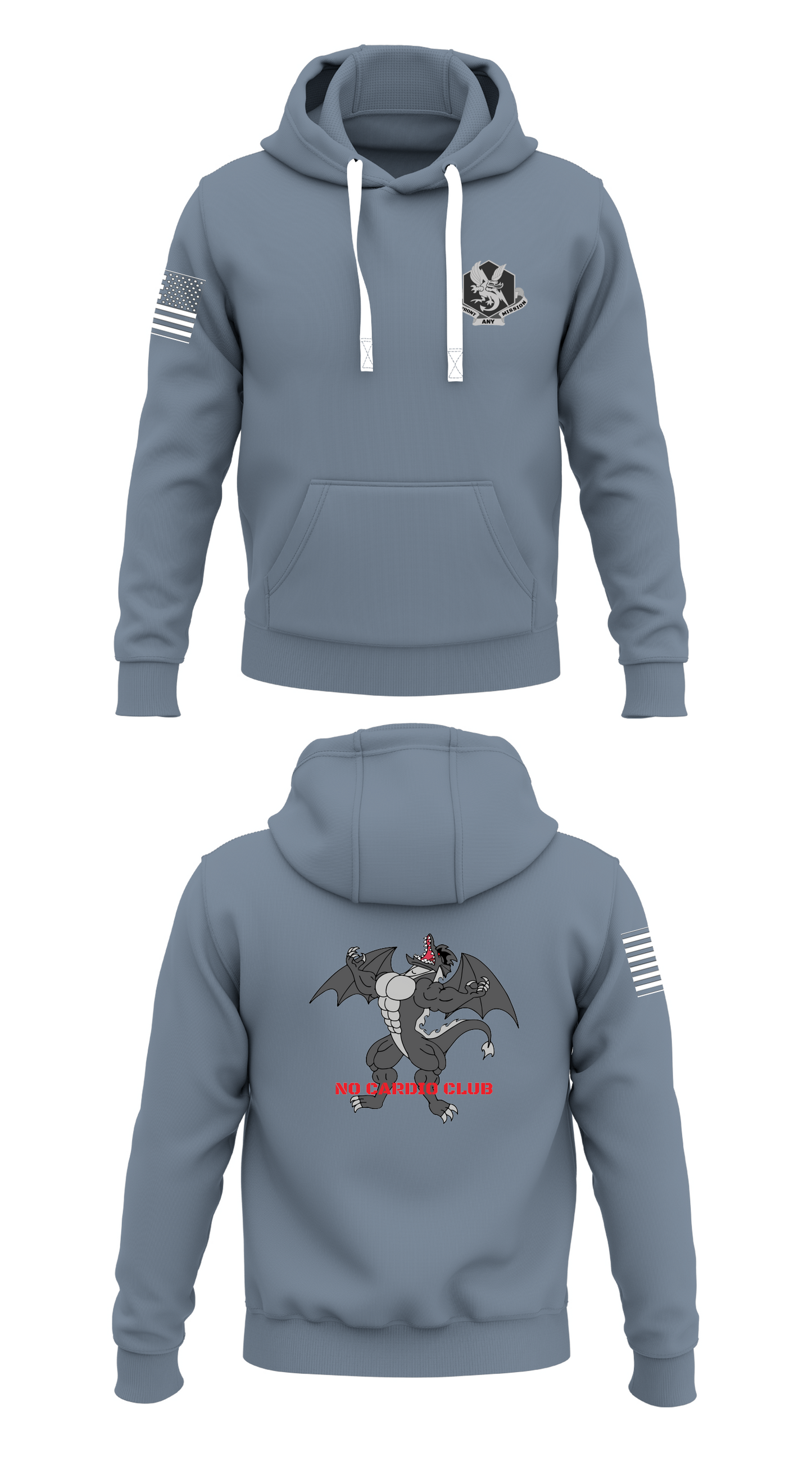83d Chemical Battalion Store 1  Core Men's Hooded Performance Sweatshirt - 50759810438