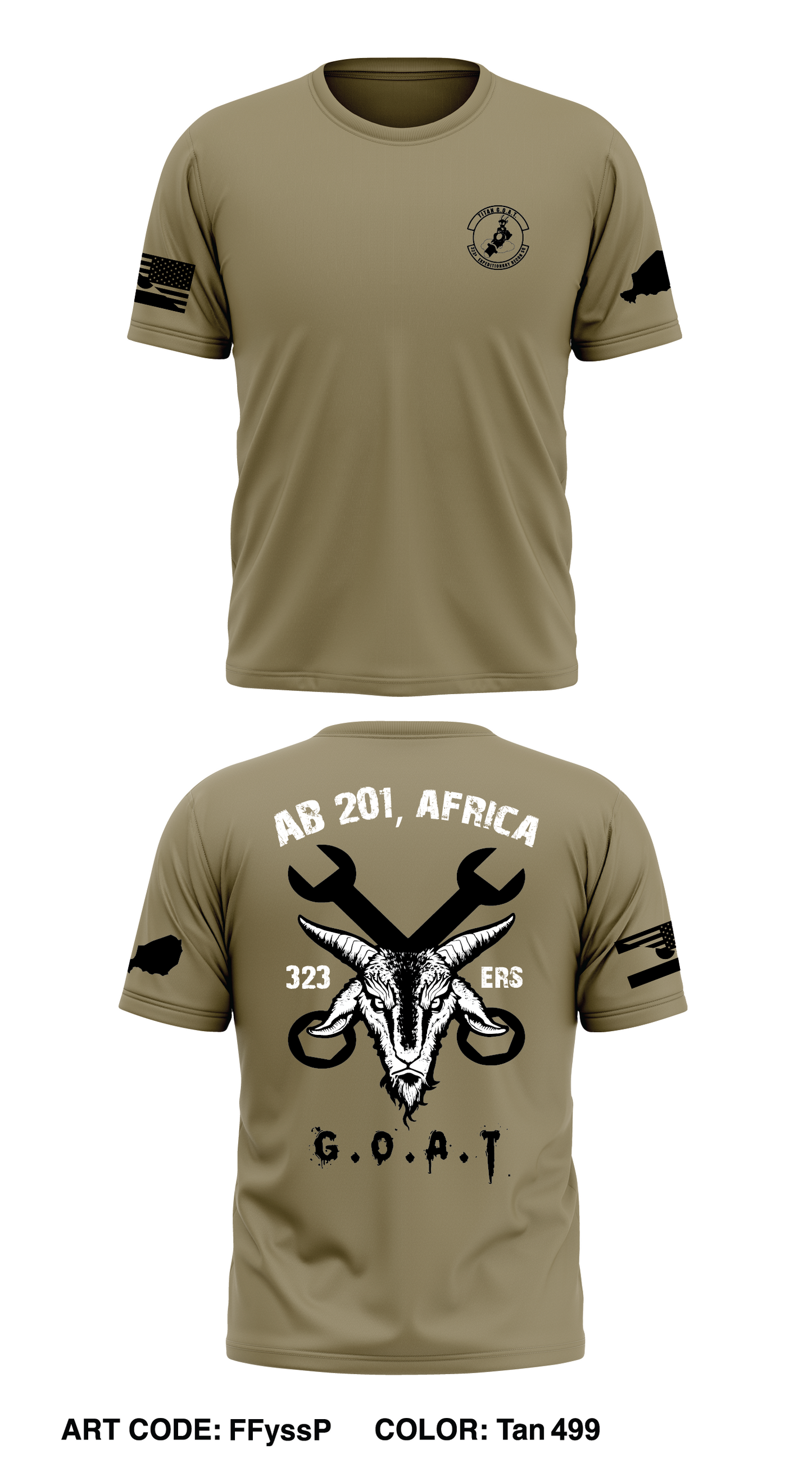 323 ERS AB 201 Store 1 Core Men's SS Performance Tee - FFyssP