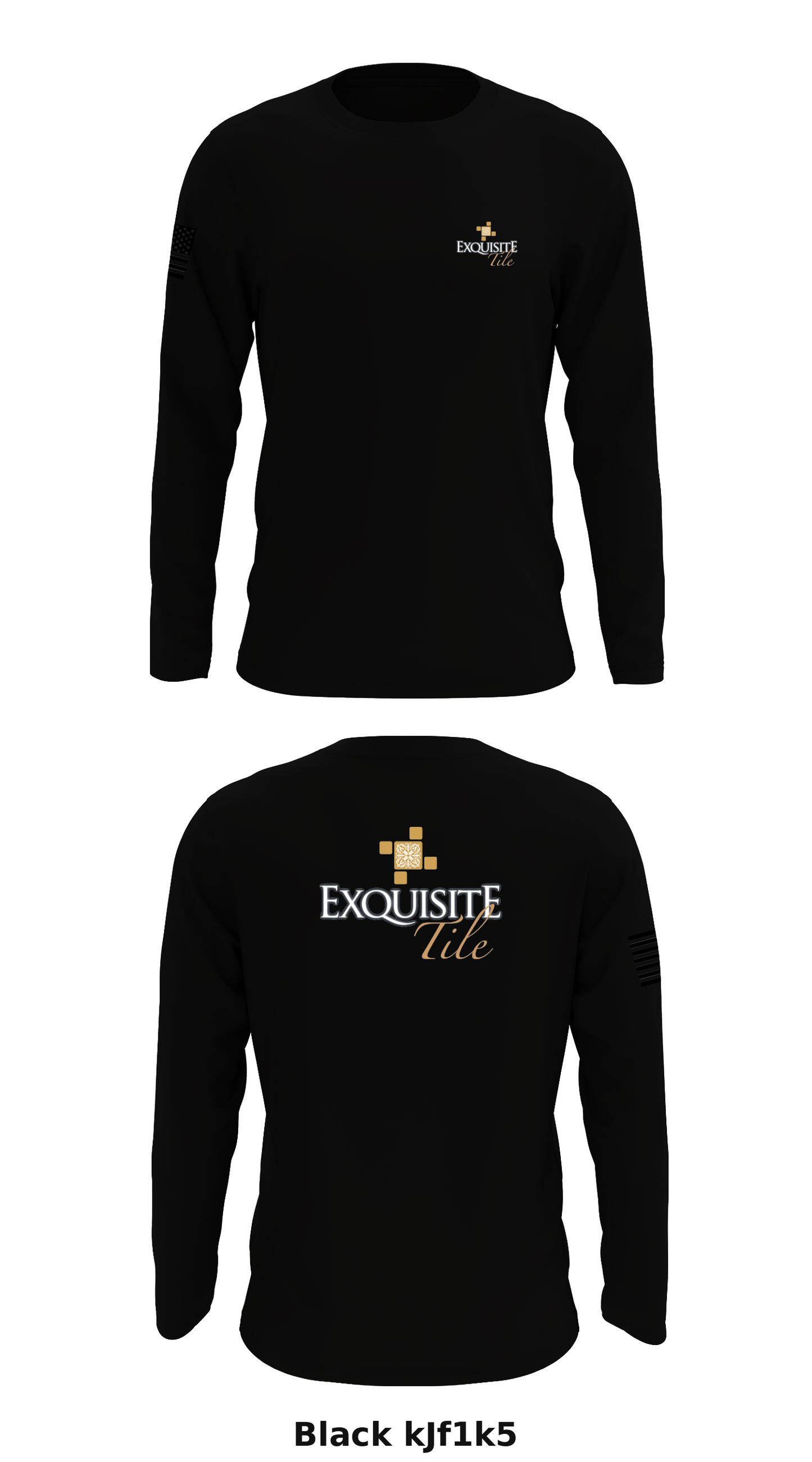 Exquisite Tile Store 1 Core Men's LS Performance Tee - kJf1k5