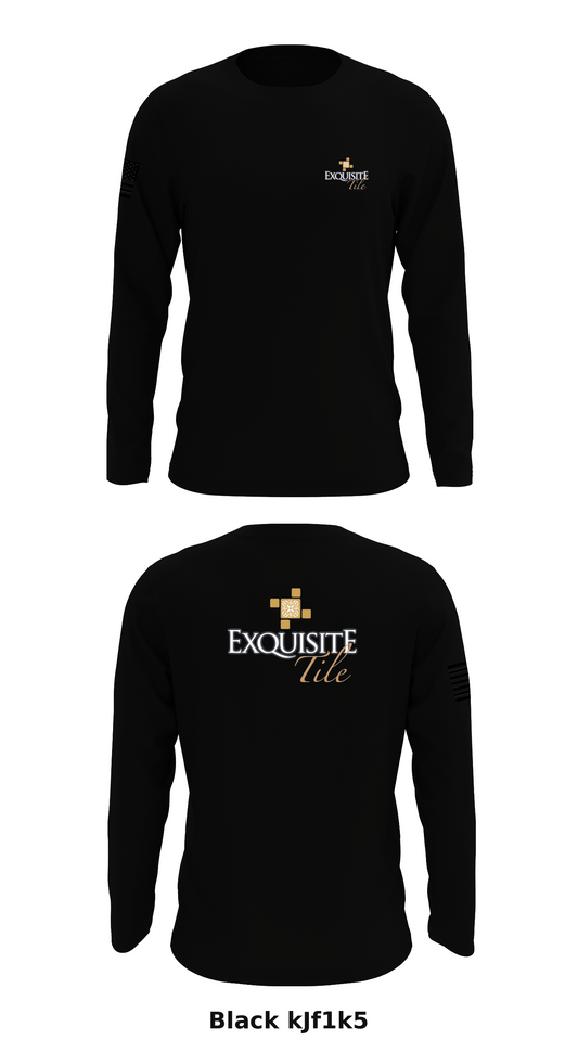 Exquisite Tile Store 1 Core Men's LS Performance Tee - kJf1k5
