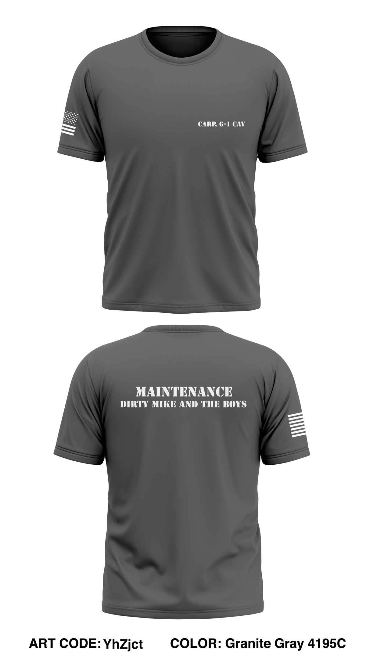 Carp, 6-1 Cav  Store 1 Core Men's SS Performance Tee - YhZjct
