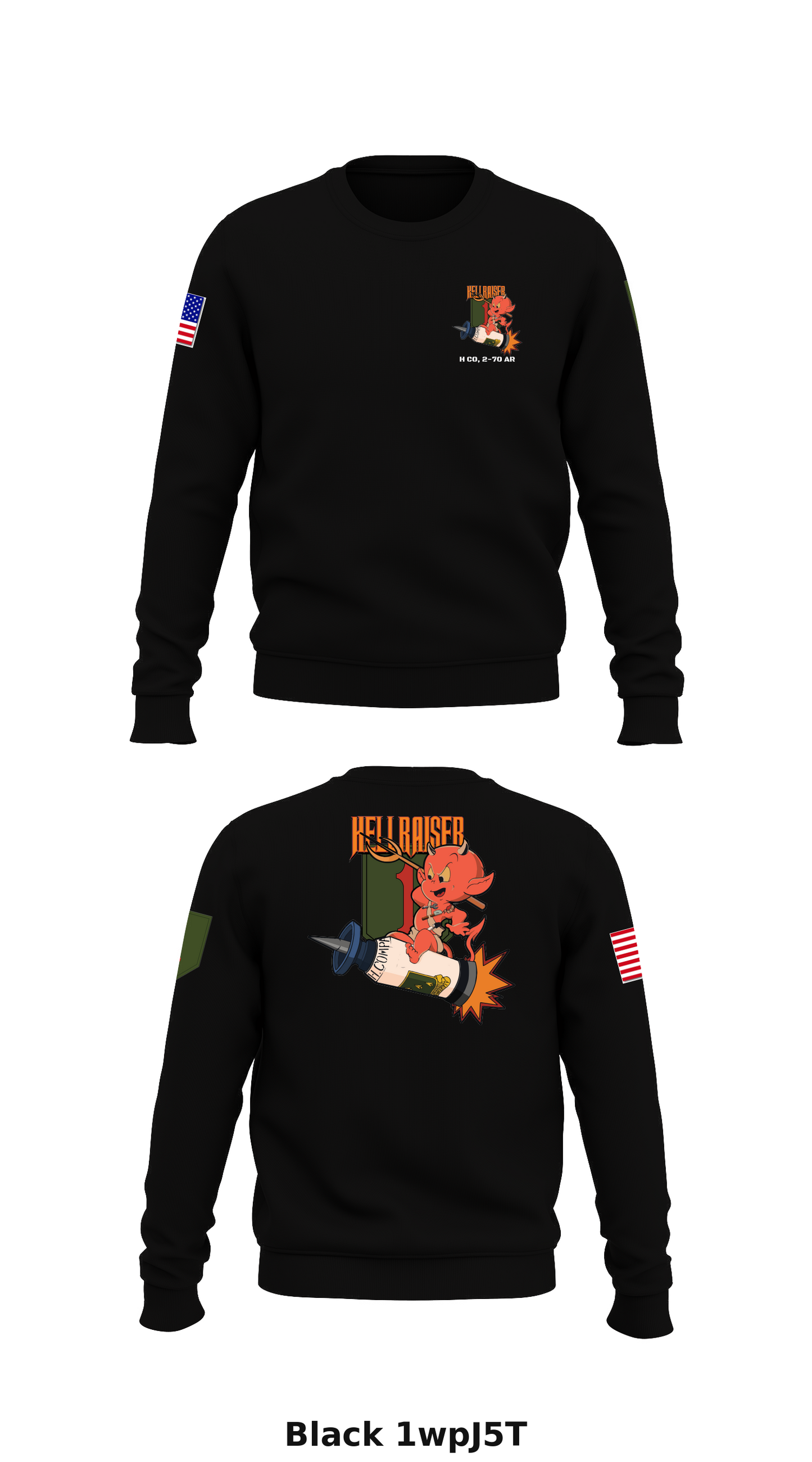 H CO, 2-70 AR  Store 1 Core Men's Crewneck Performance Sweatshirt - 1wpJ5T