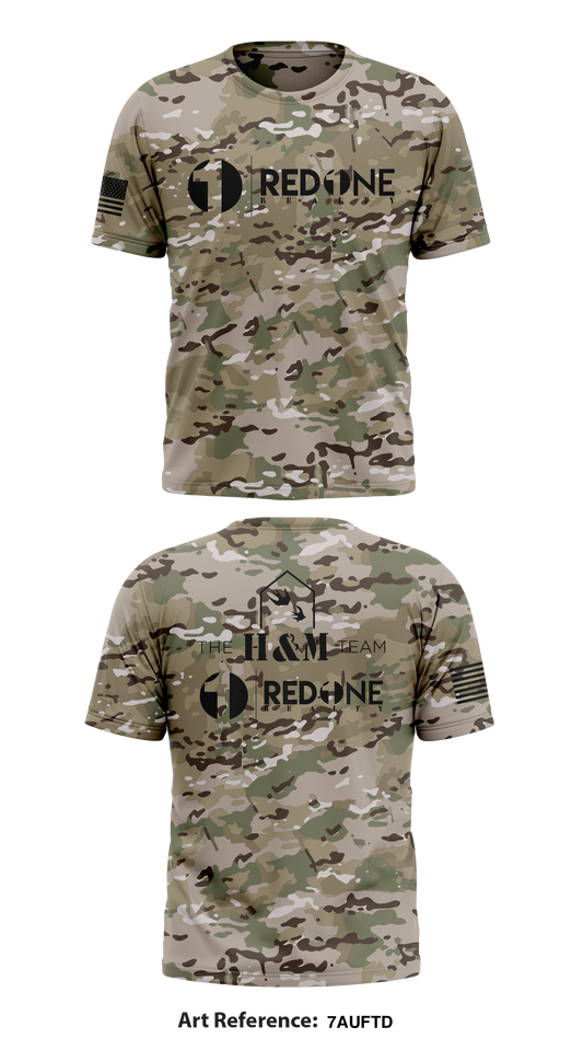 The H&M Team at Red 1 Realty Store 1 Core Men's SS Performance Tee - 7AuFtd