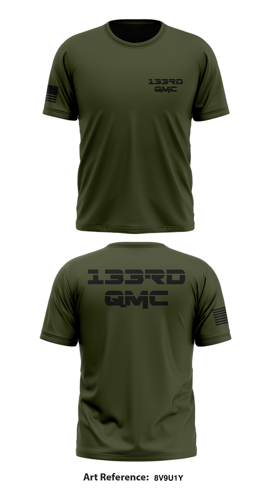 133rd QMC Store 1 Core Men's SS Performance Tee - 8V9U1Y