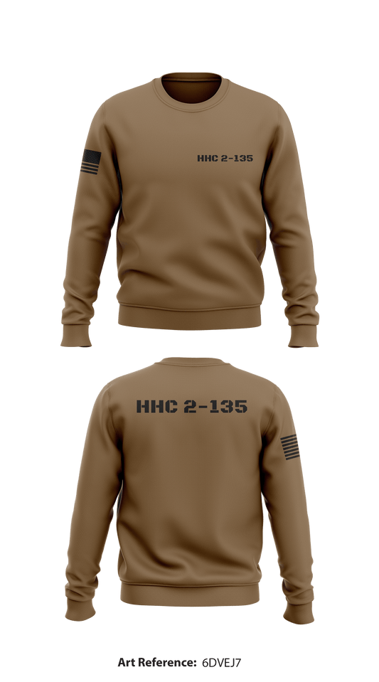 HHC 2-135 Store 1 Core Men's Crewneck Performance Sweatshirt - 6dveJ7
