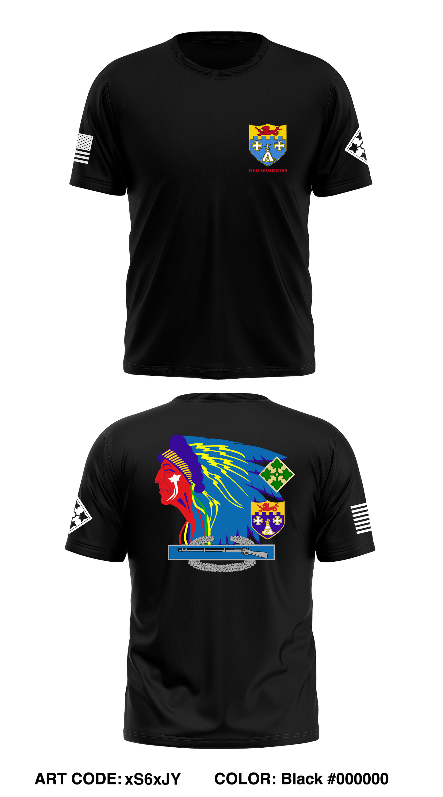 1ST BN 12TH INF REGT Store 1 Core Men's SS Performance Tee - xS6xJY