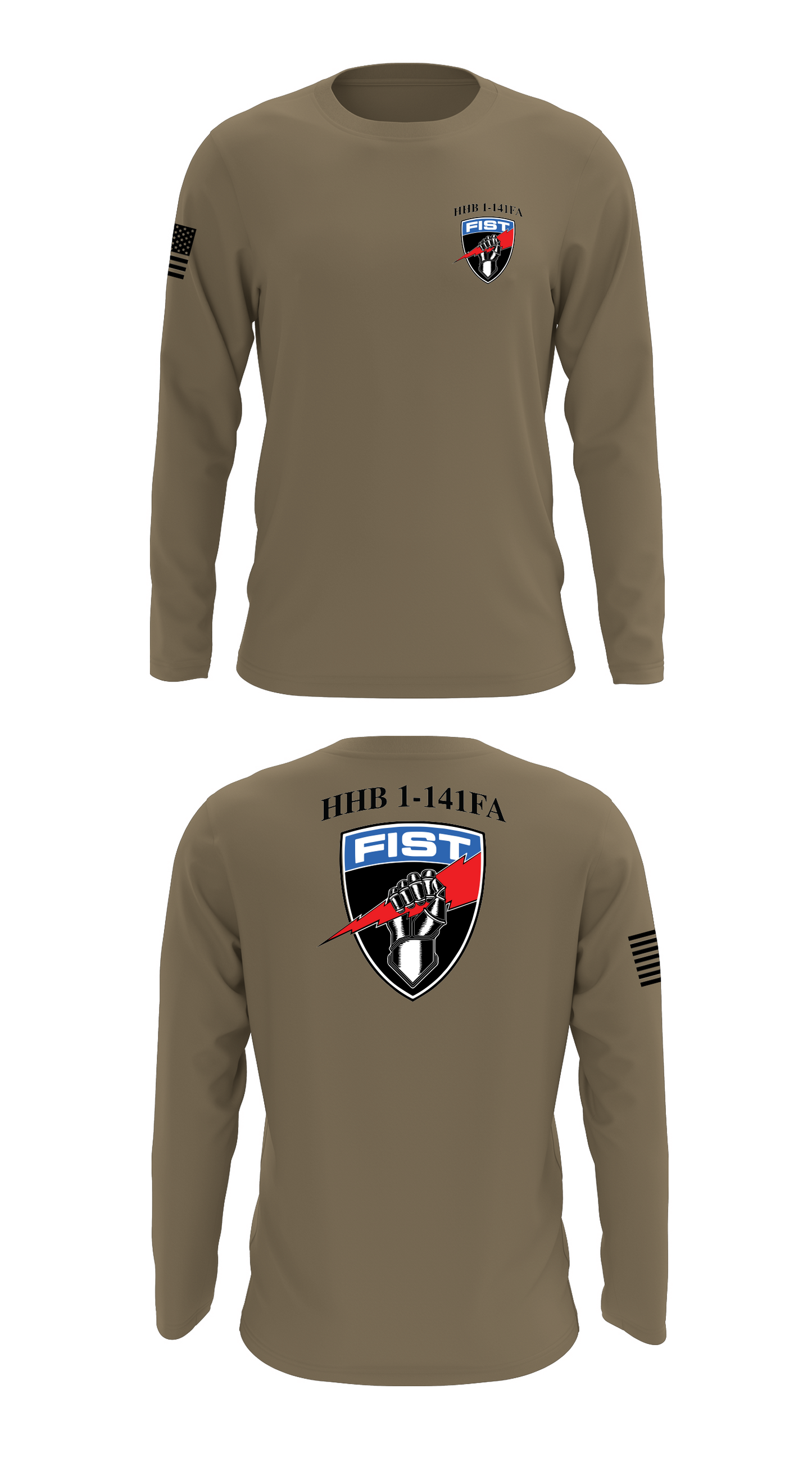 HHB 1-141FA Store 1 Core Men's LS Performance Tee - 60933701747
