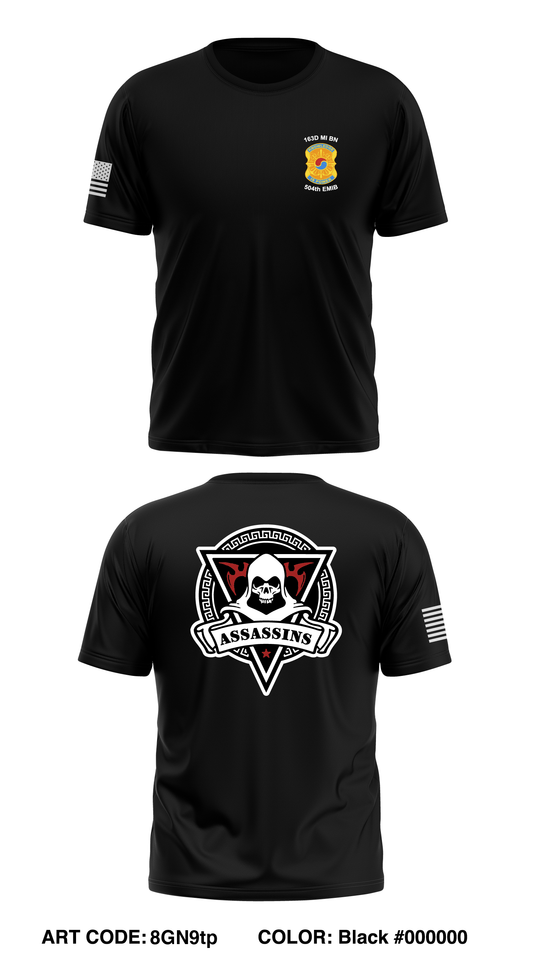 A Co, 163D MI BN Store 1 Core Men's SS Performance Tee - 8GN9tp