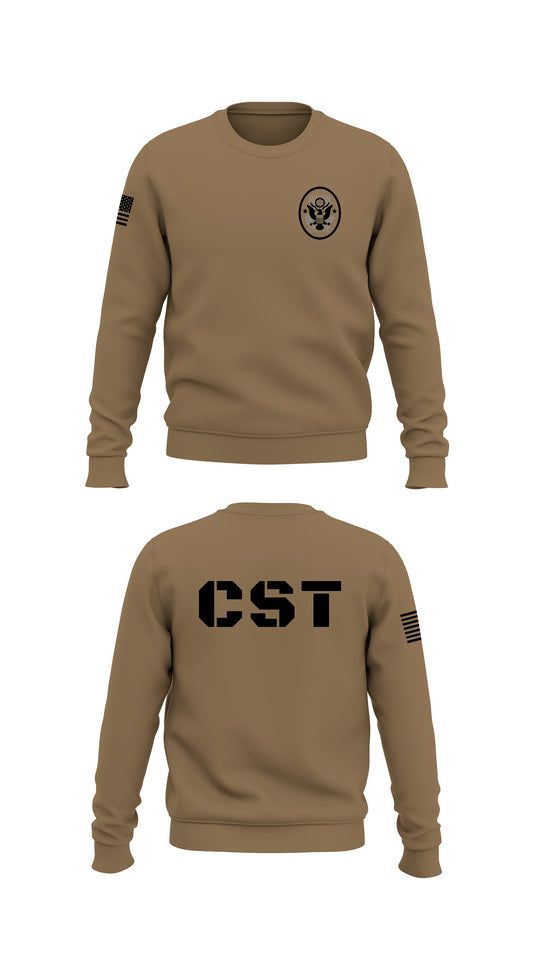 43RD CST Store 1 Core Men's Crewneck Performance Sweatshirt - 64603286221