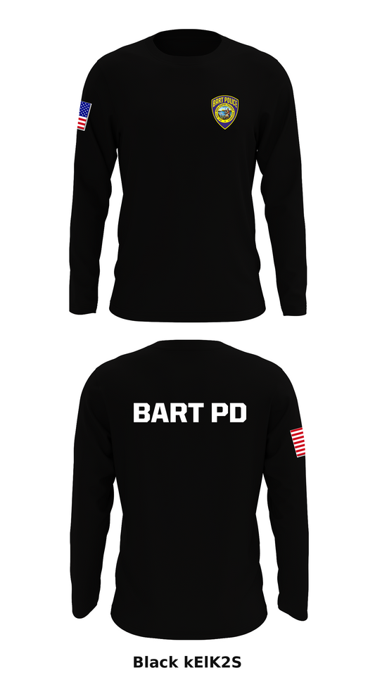 BART PD Store 1 Core Men's LS Performance Tee - kElK2S