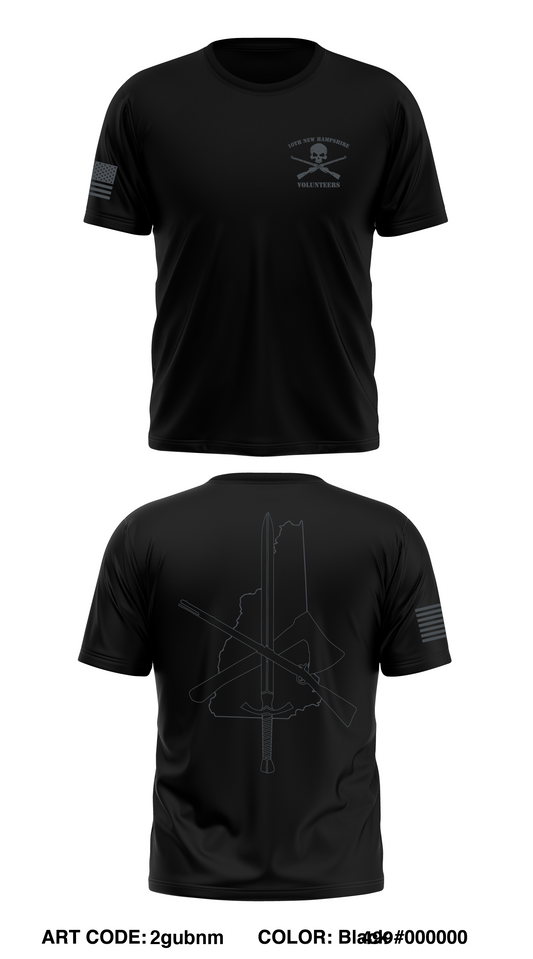 10th New Hampshire Volunteers Store 1 Core Men's SS Performance Tee - 2gubnm